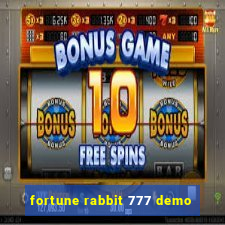 fortune rabbit 777 demo